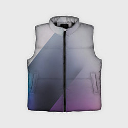 Детский жилет Color grey with stripes, цвет: 3D-черный