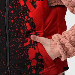 Детский жилет Elden Ring - red gradient по-вертикали, цвет: 3D-черный — фото 2