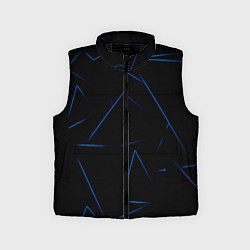Детский жилет Color blue line