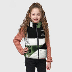 Детский жилет Tank логотип машины, цвет: 3D-черный — фото 2