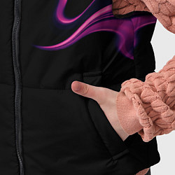 Детский жилет Color pink abstraction, цвет: 3D-черный — фото 2