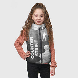 Детский жилет Counter Strike - grey gradient вертикально, цвет: 3D-черный — фото 2