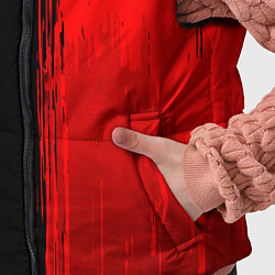 Детский жилет Need for Speed - red gradient по-вертикали, цвет: 3D-черный — фото 2