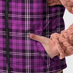 Детский жилет Color pink checkerboard, цвет: 3D-черный — фото 2