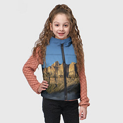 Детский жилет Гора Метиген, цвет: 3D-черный — фото 2