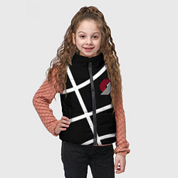 Детский жилет Трэйл Блэйзерс - черный мяч, цвет: 3D-черный — фото 2