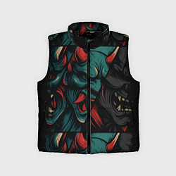 Детский жилет Демоны Они - нейроарт