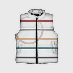 Детский жилет Stripes and circle