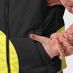 Детский жилет Лава лампа макро баланс абстракция, цвет: 3D-черный — фото 2