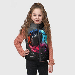 Детский жилет Abstract graphics, цвет: 3D-черный — фото 2