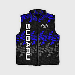 Детский жилет Субару - blue, цвет: 3D-черный