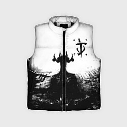 Детский жилет Doom демон марса, цвет: 3D-черный