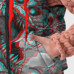 Детский жилет Monster energy glitch, цвет: 3D-черный — фото 2