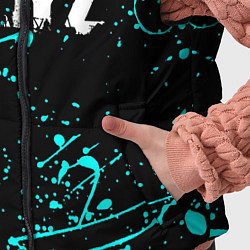 Детский жилет Dayz голубые краски, цвет: 3D-черный — фото 2