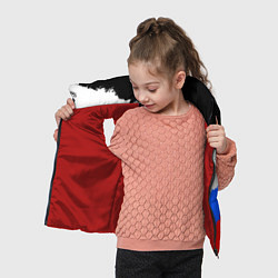 Детский жилет Федерация бокса России - триколор, цвет: 3D-красный — фото 2