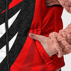 Детский жилет Митсубиси - красный спорт, цвет: 3D-черный — фото 2