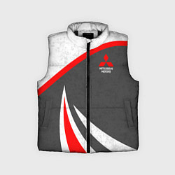 Детский жилет Mitsubishi - красный и серый, цвет: 3D-черный