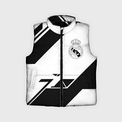 Детский жилет Real Madrid geometry, цвет: 3D-черный