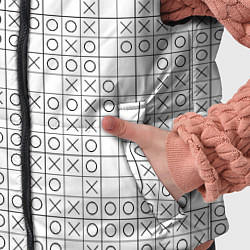 Детский жилет Крестики - нолики, цвет: 3D-черный — фото 2