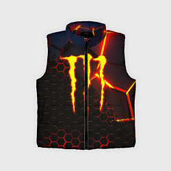 Детский жилет Monster energy броня краски, цвет: 3D-черный