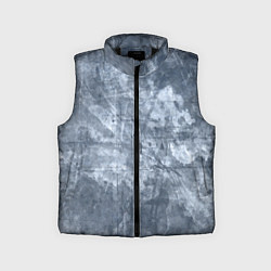Детский жилет Абстракция - gray-blue, цвет: 3D-черный