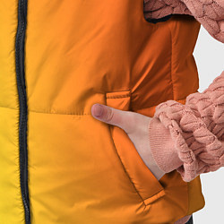 Детский жилет Color orange red, цвет: 3D-черный — фото 2