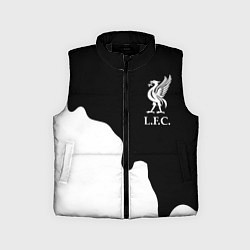 Детский жилет Ливерпуль краски разводы, цвет: 3D-черный