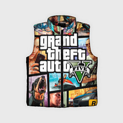 Детский жилет GTA 5: City Stories, цвет: 3D-черный
