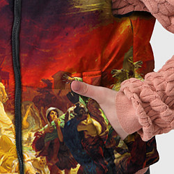 Детский жилет Брюллов Последний день Помпеи, цвет: 3D-черный — фото 2