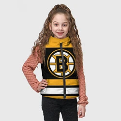 Детский жилет Boston Bruins, цвет: 3D-черный — фото 2