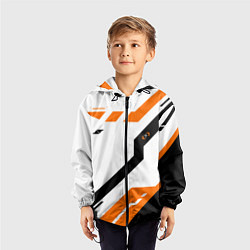 Ветровка с капюшоном детская CS:GO Asiimov Light, цвет: 3D-черный — фото 2