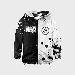 Ветровка с капюшоном детская LINKIN PARK, цвет: 3D-черный