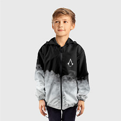 Ветровка с капюшоном детская Assassin??s Creed, цвет: 3D-черный — фото 2