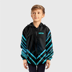 Ветровка с капюшоном детская Legends of Runeterra, цвет: 3D-черный — фото 2