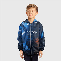 Ветровка с капюшоном детская HORIZON ZERO DAWN, цвет: 3D-белый — фото 2