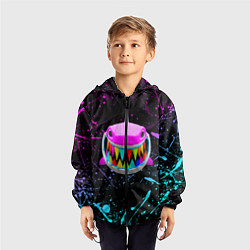 Ветровка с капюшоном детская 6IX9INE 69 TEKASHI, цвет: 3D-черный — фото 2