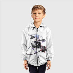 Ветровка с капюшоном детская Re:Zero, цвет: 3D-черный — фото 2