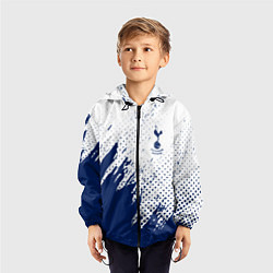 Ветровка с капюшоном детская Tottenham Hotspur, цвет: 3D-черный — фото 2