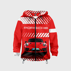 Детская ветровка PORSCHE ПОРШЕ RED STYLE