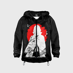 Ветровка с капюшоном детская MIkki токийские мстители микки, цвет: 3D-черный