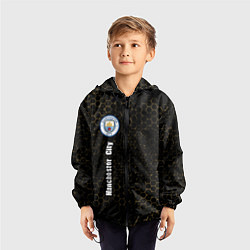 Ветровка с капюшоном детская МАНЧЕСТЕР СИТИ Manchester City 2, цвет: 3D-черный — фото 2