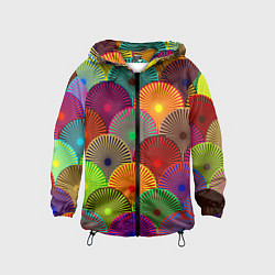 Детская ветровка Multicolored circles