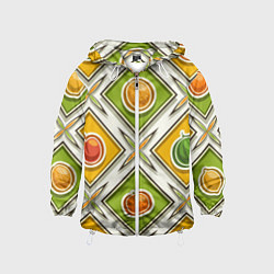 Детская ветровка Fruits and berries pattern