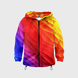 Детская ветровка Абстрактные волны текстура