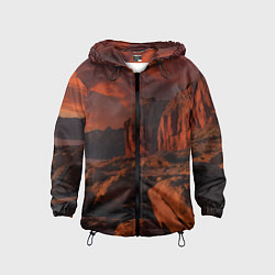 Детская ветровка Ночной каньон