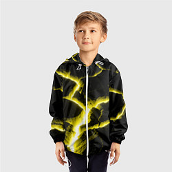 Ветровка с капюшоном детская The rift, цвет: 3D-белый — фото 2