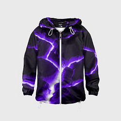 Ветровка с капюшоном детская The rift, цвет: 3D-белый