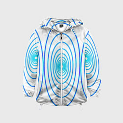 Детская ветровка Овалы с свечением