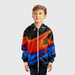 Ветровка с капюшоном детская Multicoloured, цвет: 3D-белый — фото 2