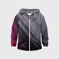 Детская ветровка Color black grey